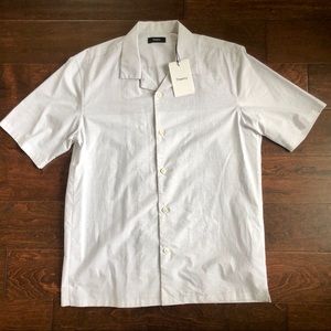 Men’s Theory Short Sleeve Button Up